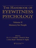 Cover: The Handbook of Eyewitness Psychology: Volume II - Psychology Press Ltd