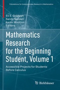 Cover: Mathematics Research for the Beginning Student, Volume 1 - Birkh&auml;user