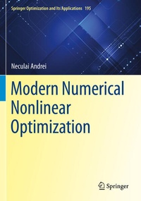 Enlarge image Cover: Modern Numerical Nonlinear Optimization - Springer