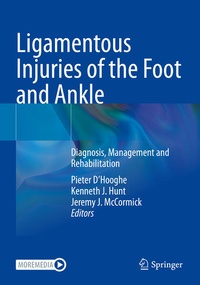 Enlarge image Cover: Ligamentous Injuries of the Foot and Ankle - Springer