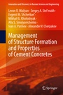 Cover: Management of Structure Formation and Properties of Cement Concretes - Springer