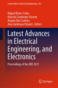 Enlarge image Cover: Latest Advances in Electrical Engineering, and Electronics - Springer