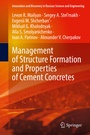Cover: Management of Structure Formation and Properties of Cement Concretes - Springer