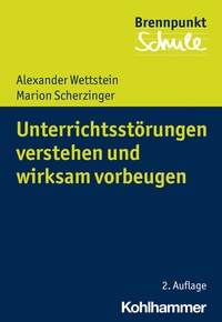 Abbildung von: Unterrichtsstörungen verstehen und wirksam vorbeugen - Kohlhammer