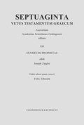 Cover: Septuaginta. Band 13 - Vandenhoeck & Ruprecht