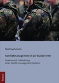 Cover: Konfliktmanagement in der Bundeswehr - Tectum Wissenschaftsverlag