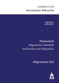 Cover: Jahrbuch f&uuml;r Allgemeine Didaktik 2021 - Schneider bei wbv