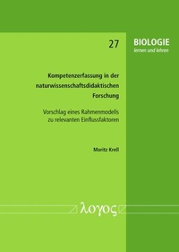 Abbildung von: Kompetenzerfassung in der naturwissenschaftsdidaktischen Forschung - Logos Berlin