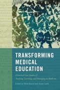 Cover: Transforming Medical Education - McGill-Queen's University Press
