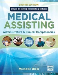 Enlarge image Cover: Bundle: Medical Assisting: Administrative & Clinical Competencies (Update), 8th + Mindtap Medical Assisting, 4 Terms (24 Months) Printed Access Card - Cengage Learning