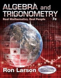 Abbildung von: Bundle: Algebra and Trigonometry: Real Mathematics, Real People, Loose-Leaf Version, 7th + Webassign Printed Access Card, Single-Term - Cengage Learning