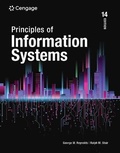 Cover: Bundle: Principles of Information Systems, 14th + Mindtap, 1 Term Printed Access Card - Cengage Learning