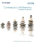Cover: Bundle: Contemporary Mathematics for Business & Consumers + Webassign Printed Access Card for Contemporary Mathematics for Business & Consumers, Multi-Term - Cengage Learning