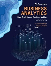 Enlarge image Cover: Bundle: Business Analytics: Data Analysis & Decision Making, Loose-Leaf Version, 7th + Mindtap Business Statistics, 2 Terms (12 Months) Printed Access Card - Cengage Learning