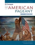 Cover: Bundle: The American Pageant, Volume II, 17th + Mindtap, 2 Terms Printed Access Card - Cengage Learning