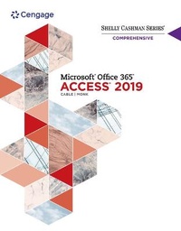 Abbildung von: Bundle: Shelly Cashman Series Microsoft Office 365 & Access 2019 Comprehensive + Mindtap, 2 Terms Printed Access Card - Cengage Learning