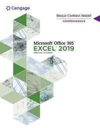 Abbildung von: Bundle: Shelly Cashman Series Microsofta Office 365 & Excel 2019 Comprehensive + Mindtap, 2 Terms Printed Access Card - Cengage Learning