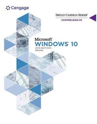 Abbildung von: Bundle: Shelly Cashman Seriesa Microsofta / Windowsa 10 Comprehensive 2019 + Sam 365 & 2019 Assessments, Training, and Projects Printed Access Card with Access to eBook for 1 Term - Cengage Learning