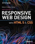 Cover: Bundle: Responsive Web Design with HTML 5 & Css, 9th + Mindtap, 1 Term Printed Access Card - Cengage Learning