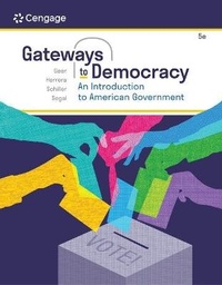 Enlarge image Cover: Bundle: Gateways to Democracy: An Introduction to American Government, 5th + Mindtap, 1 Term Printed Access Card - Cengage Learning