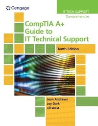 Enlarge image Cover: Bundle: Comptia A+ Guide to It Technical Support, 10th + Mindtap, 1 Term Printed Access Card + Lab Manual - Cengage Learning