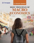 Cover: Bundle: Brief Principles of Macroeconomics, 9th + Mindtap, 1 Term Printed Access Card - Cengage Learning