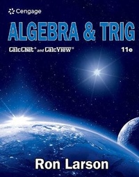 Abbildung von: Bundle: Algebra & Trig, 11th + Webassign, Single-Term Printed Access Card - Cengage Learning