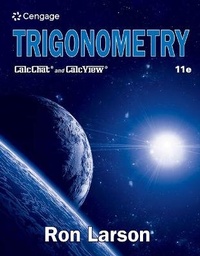 Abbildung von: Bundle: Trigonometry, 11th + Webassign, Single-Term Printed Access Card - Cengage Learning