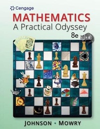 Abbildung von: Bundle: Mathematics: A Practical Odyssey, 8th + Webassign with Corequisite Support, Single-Term Printed Access Card - Cengage Learning