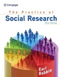Cover: Bundle: The Practice of Social Research, 15th + Mindtap, 1 Term Printed Access Card - Cengage Learning