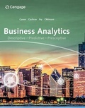 Cover: Bundle: Business Analytics, 4th + Webassign, Multi-Term Printed Access Card - Cengage Learning