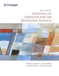 Cover: Bundle: Essentials of Statistics for the Behavioral Sciences, 10th + Mindtap, 2 Terms Printed Access Card - Cengage Learning