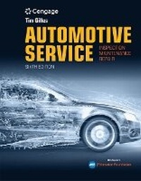 Enlarge image Cover: Bundle: Automotive Service: Inspection, Maintenance, Repair, 6th + Lab Manual + Mindtap, 4 Terms Printed Access Card - Cengage Learning