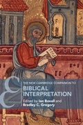 Cover: The New Cambridge Companion to Biblical Interpretation - Cambridge University Press
