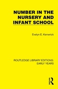 Cover: Number in the Nursery and Infant School - Routledge