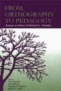 Cover: From Orthography to Pedagogy - Psychology Press Ltd