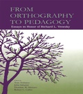 Cover: From Orthography to Pedagogy - Psychology Press Ltd