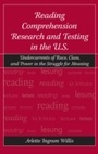 Cover: Reading Comprehension Research and Testing in the U.S. - Routledge