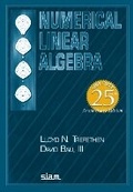 Cover: Numerical Linear Algebra - Society for Industrial & Applied Mathematics,U.S.