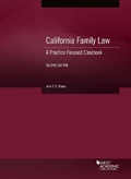 Cover: California Family Law - West Academic Press