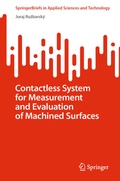 Cover: Contactless System for Measurement and Evaluation of Machined Surfaces - Springer