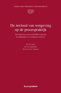 Cover: De invloed van wetgeving op de procespraktijk - Boom juridisch