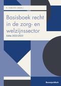 Cover: Basisboek recht in de zorg- en welzijnssector 2022-2023 - Boom juridisch