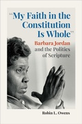 Cover: "My Faith in the Constitution Is Whole" - Georgetown University Press