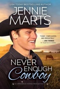 Cover: Never Enough Cowboy - Sourcebooks Casablanca