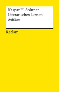 Bild vergrößern Bild: Literarisches Lernen. Aufsätze - Reclam