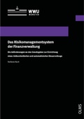 Cover: Das Risikomanagementsystem der Finanzverwaltung - Georg Olms Verlag