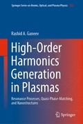 Cover: High-Order Harmonics Generation in Plasmas - Springer
