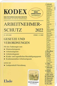 Abbildung von: KODEX Arbeitnehmerschutz 2022 - Linde