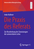 Cover: Die Praxis des Referats - Springer VS
